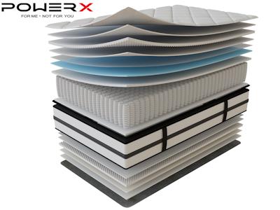Power X Oem 5-звездочный Отель Роскошный Шелковый Матрас Из Ледяной Ткани Высокой Плотности Пены С Эффектом Памяти Супер Матрас Мебель Для Спальни